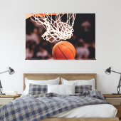 Toile Scoring de basket-ball (Insitu(Chambre))