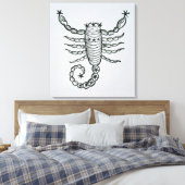 Toile Scorpio (le Scorpion) une illustration de 'P (Insitu(Chambre))