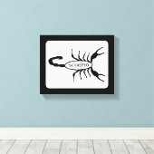 Toile Scorpio noir Scorpion étoile (Insitu (Plancher de Bois))