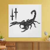Toile Scorpion (Insitu(Salon))