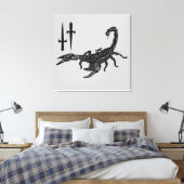 Toile Scorpion (Insitu(Chambre))