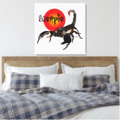 Toile scorpion (Insitu(Chambre))