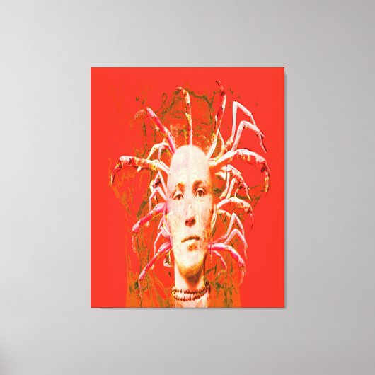 Toile Scorpion rouge (Recto)