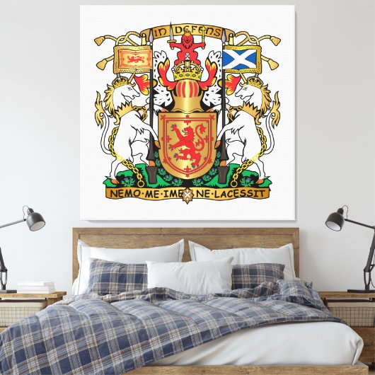Toile Scotland coat of arms (Insitu(Chambre))