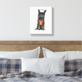 Toile Scottie Dog 'Ready for the Beach' (Insitu(Chambre))