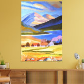 Toile Scottish Highlands Canvas Art (Insitu(Salon))