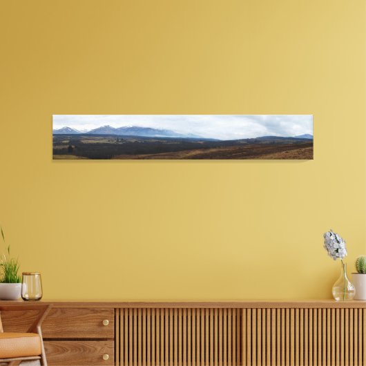 Toile Scottish Highlands Panorama (Insitu(Salon))