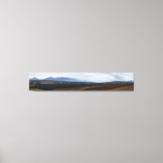 Toile Scottish Highlands Panorama (Recto)