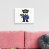 Toile Scottish Terrier Pilot (Insitu(Salon))