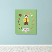 Toile Scout & Gumboot Kids (Insitu (Plancher de Bois))