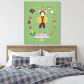 Toile Scout & Gumboot Kids (Insitu(Chambre))