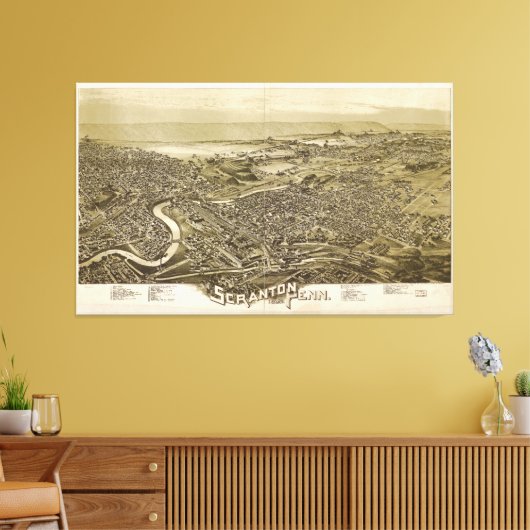 Toile Scranton, Pennsylvanie (1890) (Insitu(Salon))