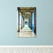 Toile Scripps Pier La Jolla (Insitu (Plancher de Bois))
