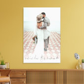 Toile Script Couple Photo Se Souvenir De Ce Moment Maria (Insitu(Salon))