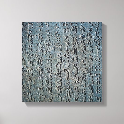 Toile Script Cuneiform (Recto)