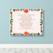 Toile Scripture, Psalm 11, Botanic (Insitu (Plancher de Bois))
