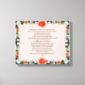 Toile Scripture, Psalm 11, Botanic (Recto)