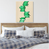 Toile Sculpture alignée mathématiquement (Insitu(Chambre))
