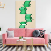 Toile Sculpture alignée mathématiquement (Insitu(Salon))