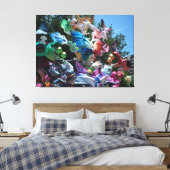 Toile Sculpture de fille papillon fantastique (Insitu(Chambre))
