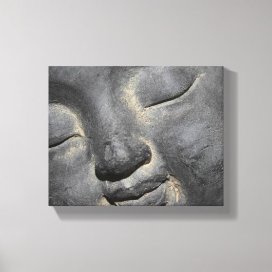 Toile Sculpture en pierre douce Bouddha (Recto)