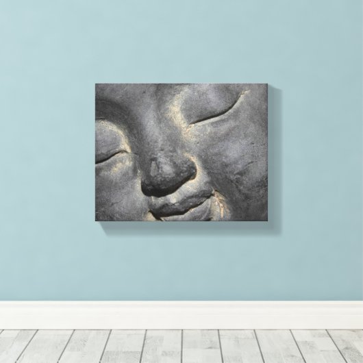 Toile Sculpture en pierre douce Bouddha (Insitu (Plancher de Bois))