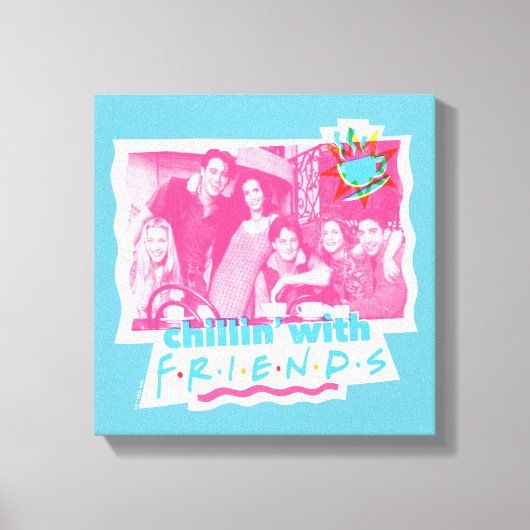 Toile Se détendre avec FRIENDS™ (Recto)