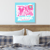 Toile Se détendre avec FRIENDS™ (Insitu(Chambre))