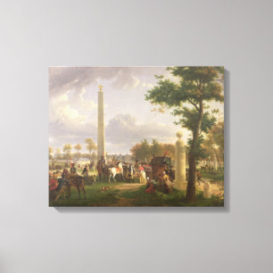 Toile Se réunir entre le napoléon I et le pape