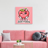 Toile Se Sentant Fruitée - Douce mais Sassy - Amis de la (Insitu(Salon))
