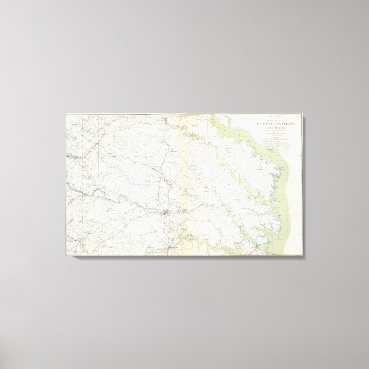 Toile SE Virginia, Ft Monroe (Recto)