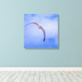 Toile Sea gull in flight (Insitu (Plancher de Bois))