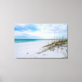 Toile Sea Oats And White Sand Beach Morning Canvas (Recto)