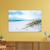 Toile Sea Oats And White Sand Beach Morning Canvas (Insitu(Salon))