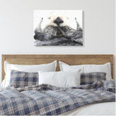 Toile Sea Otter Sleeping (Insitu(Chambre))