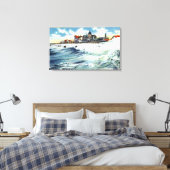 Toile Sea View Avenue Waterfront Vue sur le Surf (Insitu(Chambre))