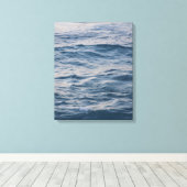 Toile Sea water closeup (Insitu (Plancher de Bois))