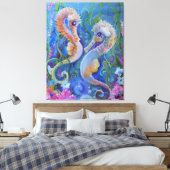 Toile Seahorse Paradise (Insitu(Chambre))