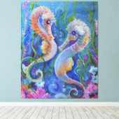 Toile Seahorse Paradise (Insitu (Plancher de Bois))
