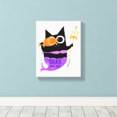 Toile Seas the Day — Mini Canvas (Insitu (Plancher de Bois))