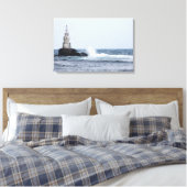 Toile Seascap with lighthouse (Insitu(Chambre))
