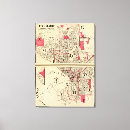 Toile Seattle (Recto)