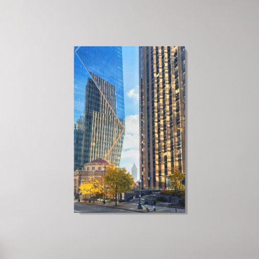 Toile Seattle Skyline (Recto)