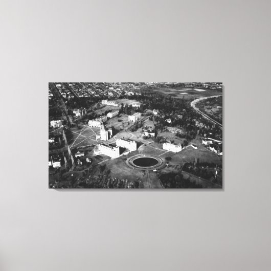 Toile Seattle, Université de l'État de Washington (Recto)