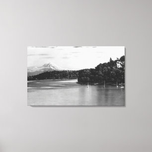 Toile Seattle, vue de WA le Lac Washington et plus