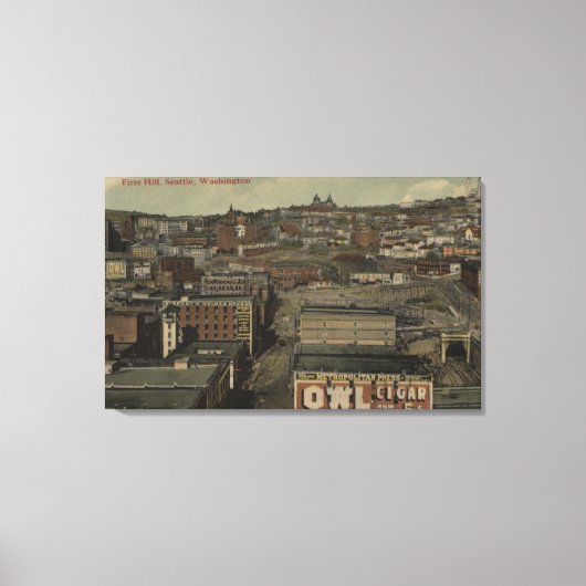 Toile Seattle, WA - First Hill (Recto)