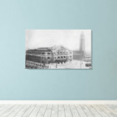 Toile Seattle, WashingtonVue aérienne de l'Union (Insitu (Plancher de Bois))