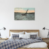 Toile Seattle, WAYachting sur le lac Union (Insitu(Chambre))