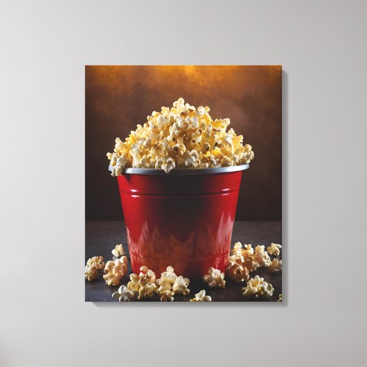 Toile Seau de pop-corn (Recto)
