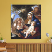 Toile Sebastiano Ricci La Sainte Famille avec les Anges (Insitu(Salon))